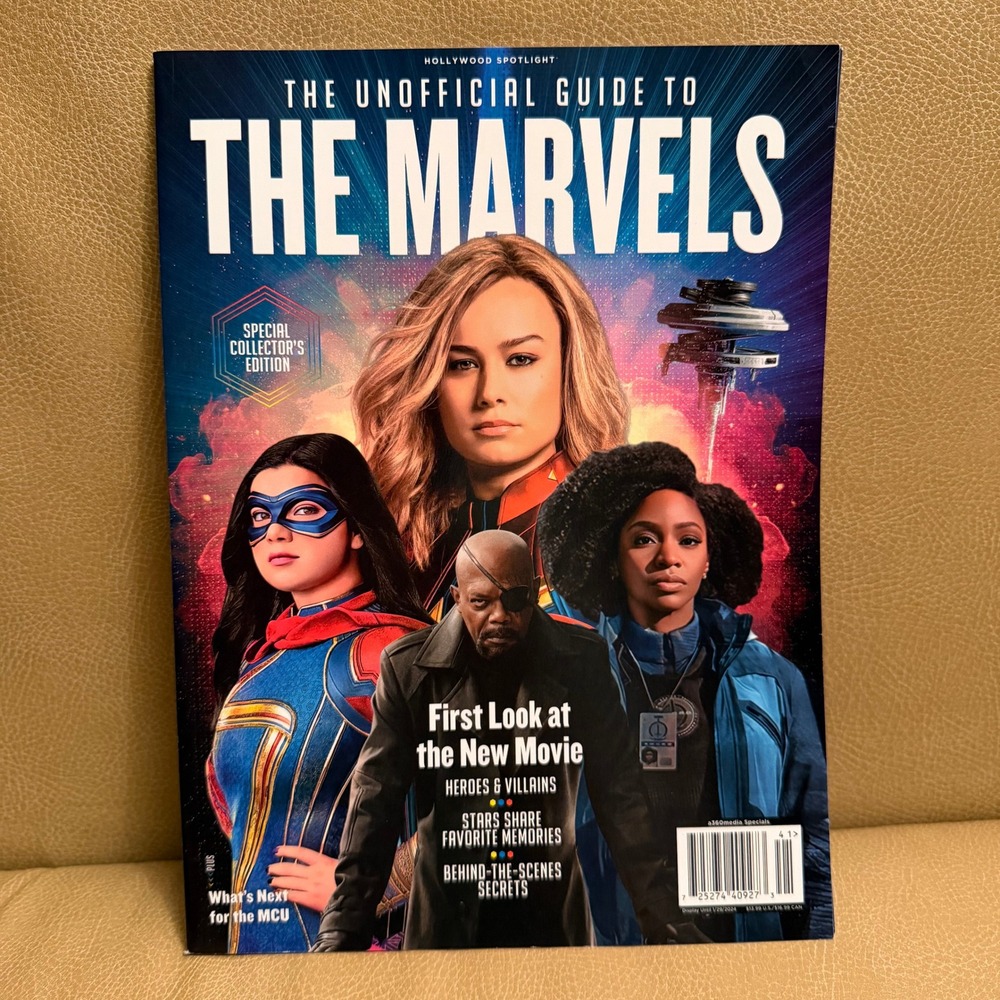 The Marvels Unofficial Guide Hollywood Spotlight Special Collector Edition MCU